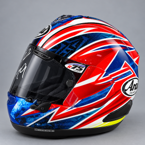 CAPACETE ARAI RX-7 V EVO OGURA MOTO2 WORLD CHAMPION ASSINADO