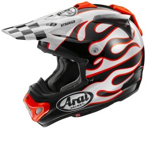 ARAI MX-V Evo Flame White