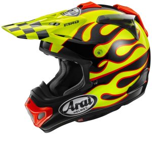 ARAI MX-V Evo Flame Yellow