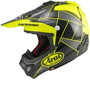 ARAI MX-V Evo Peak Yellow